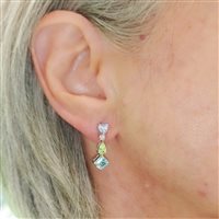 Orecchini Vidali Gioielli Bambino in Argento Zircone ORAR-4-34 - ORAR-4-34